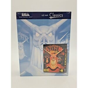 Dungeon Keeper Gold PC‎ CD-ROM EA Classics Big Box Bullfrog New Sealed 1997